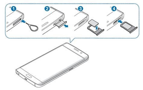 How to install SIM/USIM card on Samsung Galaxy S6 .